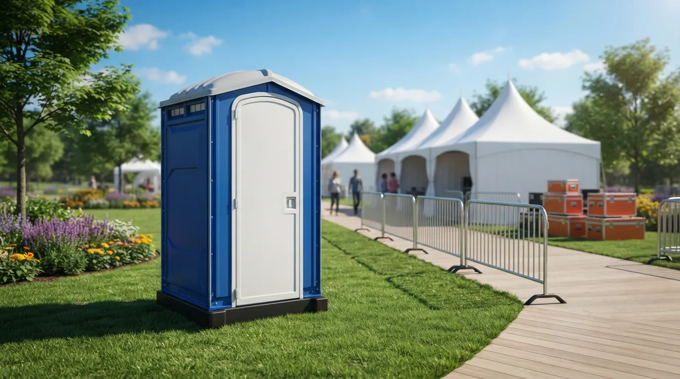 Porta potty in winter